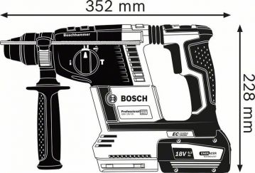 Аккумуляторный перфоратор Bosch GBH 18V-26