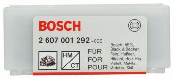Двусторонние твердосплавные ножи для рубанка Bosch Woodrazor, 10 шт
