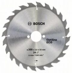 Пильный диск Bosch Optiline Wood ECO 200х32, Z24