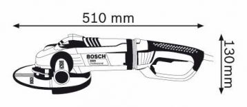 Болгарка Bosch GWS 24-230 LVI