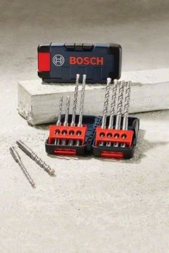 Набор буров Bosch Tough Box SDS-plus-3, 8 шт