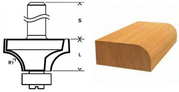Концевая фреза с шарикоподшипником Bosch Standard for Wood 8x28,7x53 мм