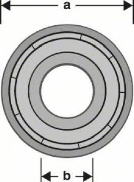 Набор шарикоподшипников для дисковых фрез Bosch Expert for Wood