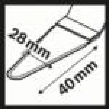 Универсальный нож для расшивки швов Bosch Starlock HCS AIZ 28 SC