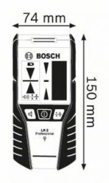 Лазерный приемник Bosch LR 2