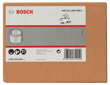 Складчатый фильтр Bosch (GAS 15 L, GAS 20 L SFC)