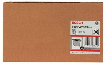 Складчатый фильтр из целлюлозы Bosch (GAS 25 L SFC, GAS 50 M), 2 шт