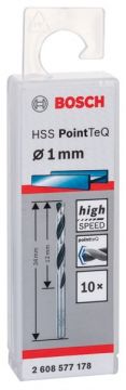 Сверло по металлу Bosch HSS-PointTeQ 1 x 34 мм, 10 шт