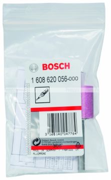 Цилиндрическая корундовая шарошка Bosch средней твердости 20x25x6 мм, P 60