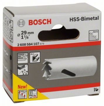 Биметаллическая коронка Bosch Standart Vario 29 мм
