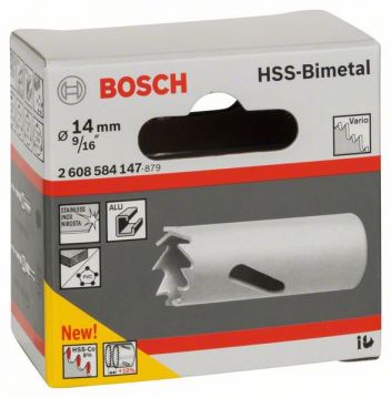 Биметаллическая коронка Bosch Standart Vario 14 мм