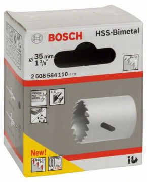 Биметаллическая коронка Bosch Standart Vario 35 мм