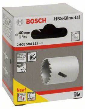 Биметаллическая коронка Bosch Standart Vario 40 мм