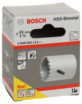 Биметаллическая коронка Bosch Standart Vario 41 мм