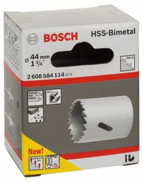 Биметаллическая коронка Bosch Standart Vario 44 мм
