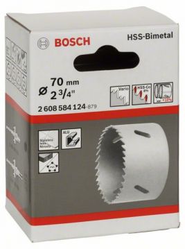 Биметаллическая коронка Bosch Standart Vario 70 мм