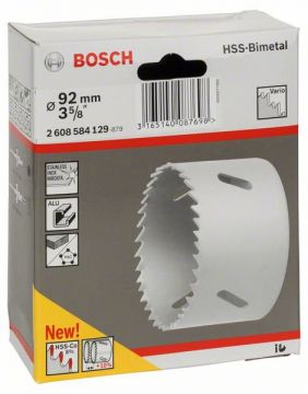 Биметаллическая коронка Bosch Standart Vario 92 мм