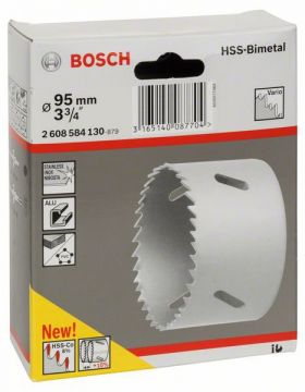 Биметаллическая коронка Bosch Standart Vario 95 мм
