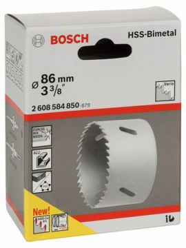 Биметаллическая коронка Bosch Standart Vario 86 мм