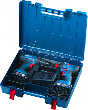 Комплект аккумуляторных инструментов Bosch GSR 180 LI + GDX 180 LI