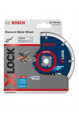 Алмазный отрезной круг по металлу Bosch Diamond Metal Wheel X-LOCK 125x22.23 мм