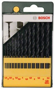 Набор сверл по металлу Bosch HSS-R, 13 пр