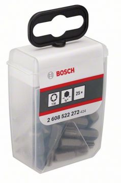Бита Bosch Extra-Hart TicTac Box T30x25 мм, 25 шт