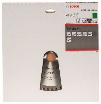 Пильный диск Bosch Optiline Wood 216 x 30 x 2.8 мм, Z48