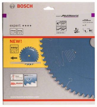Пильный диск Bosch Expert for Multi Material 216х30, Z64
