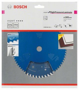 Пильный диск Bosch Expert for High-Pressure Laminate 165х20, Z48