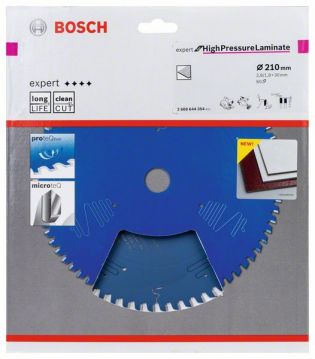 Пильный диск Bosch Expert for High-Pressure Laminate 210х30, Z60