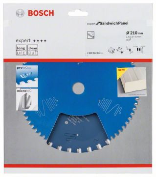 Пильный диск Bosch Expert for Sandwich Panel 210х30, Z36