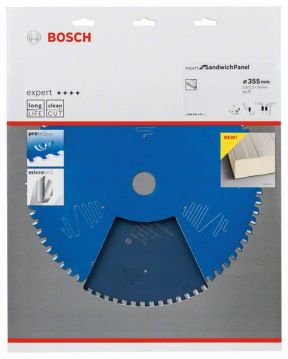 Пильный диск Bosch Expert for Sandwich Panel 355х30, Z80
