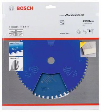 Пильный диск Bosch Expert for Sandwich Panel 230х30, Z48