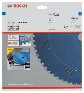 Пильный диск Bosch Expert for Steel 160х20, Z30