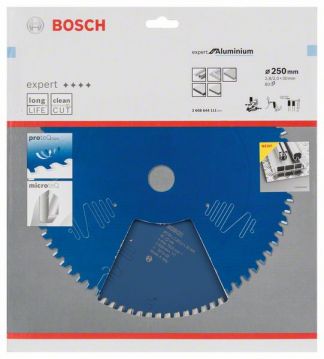 Пильный диск Bosch Expert for Aluminium 250х30, Z80
