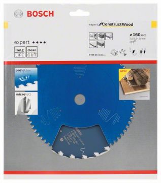 Пильный диск Bosch Expert for Construct Wood 160х20, Z24