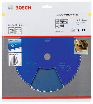 Пильный диск Bosch Expert for Construct Wood 235х30, Z30