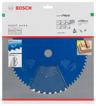 Пильный диск Bosch Expert for Wood 250х30, Z40