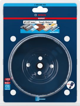 Биметаллическая коронка Bosch EXPERT Tough Material 127 мм