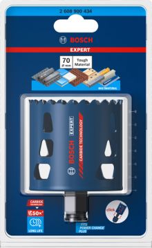 Биметаллическая коронка Bosch EXPERT Tough Material 70 мм