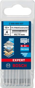 Сверло универсальное Bosch EXPERT CYL-9 Multi Construction 4x75 мм, 10 шт