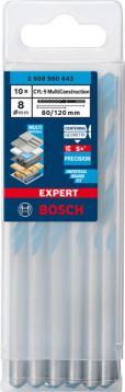 Свердло універсальне Bosch EXPERT CYL-9 Multi Construction 8x120 мм, 10шт