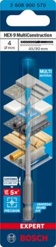 Сверло универсальное Bosch EXPERT HEX-9 MultiConstruction 4x90 мм