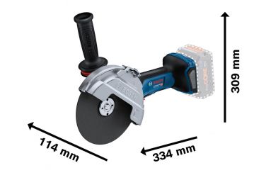 Акумуляторна болгарка Bosch GWS 18V-180 P Solo