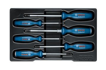Набор отверток Bosch SL, PH,  PZ, TX, 6 шт