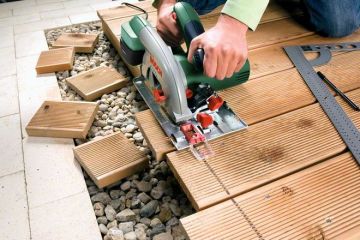 Дисковая пила Bosch PKS 55 A Set
