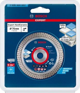 Алмазный отрезной круг по керамике Bosch EXPERT HardCeramic 76x10х1,5x10 мм