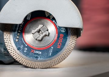 Алмазный отрезной круг по керамике Bosch EXPERT HardCeramic X-LOCK 125x22,23х1,4x10 мм