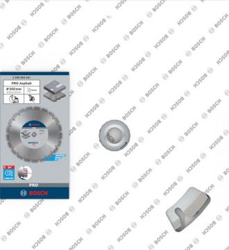Алмазный отрезной круг по асфальту Bosch PRO Asphalt 350x20/25.4x3.2x12 мм